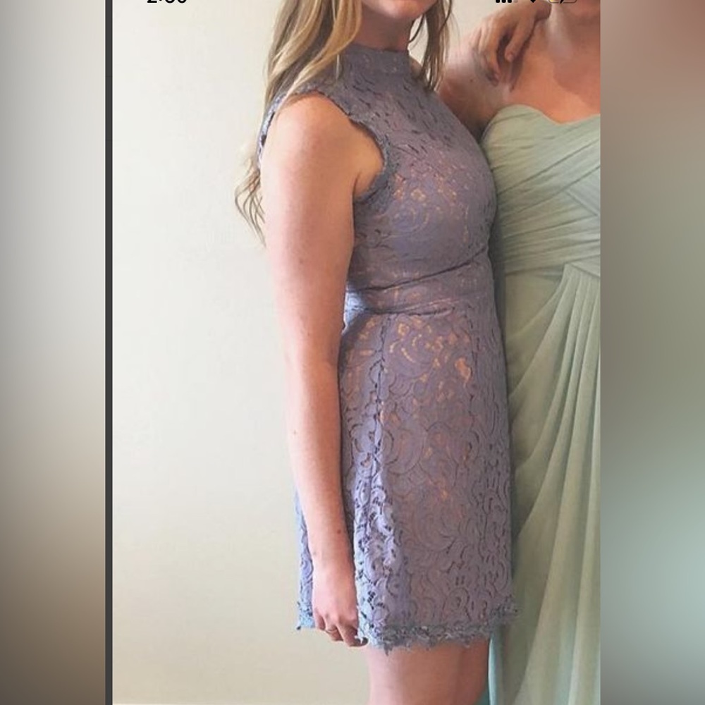 Blue Lace Dress